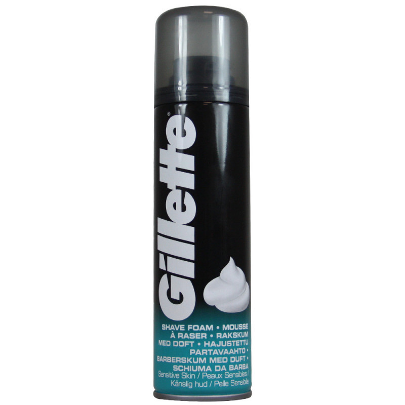  Gillette Comfort Glide Espuma de afeitar para piel