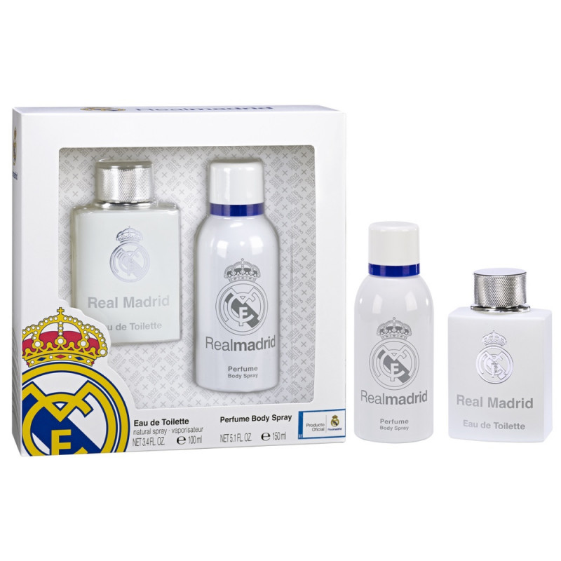 Estuche Real Madrid Eau De Toilette 100Ml Desodorante ◾ Muchas