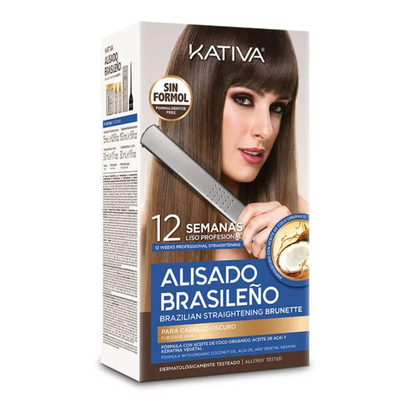 KIT ALISADO BRASILEÑO CABELLO OSCURO