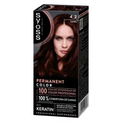 TINTE PERMANENTE CAOBA 4.2