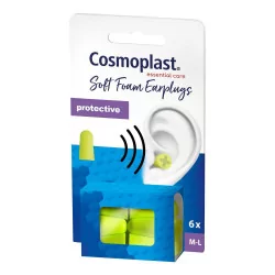 TAPONES DE ESPUMA 6 UNIDADES